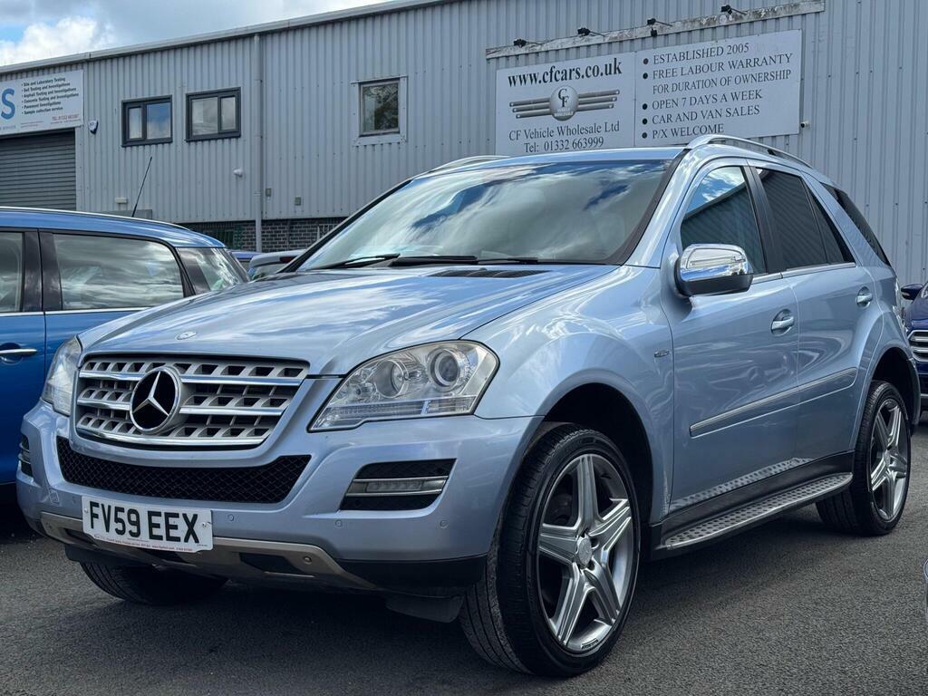 Mercedes-Benz M Class 3.0 Ml350 Cdi V6 Blueefficiency Sport Tiptronic 4W FV59EEX Blue #2