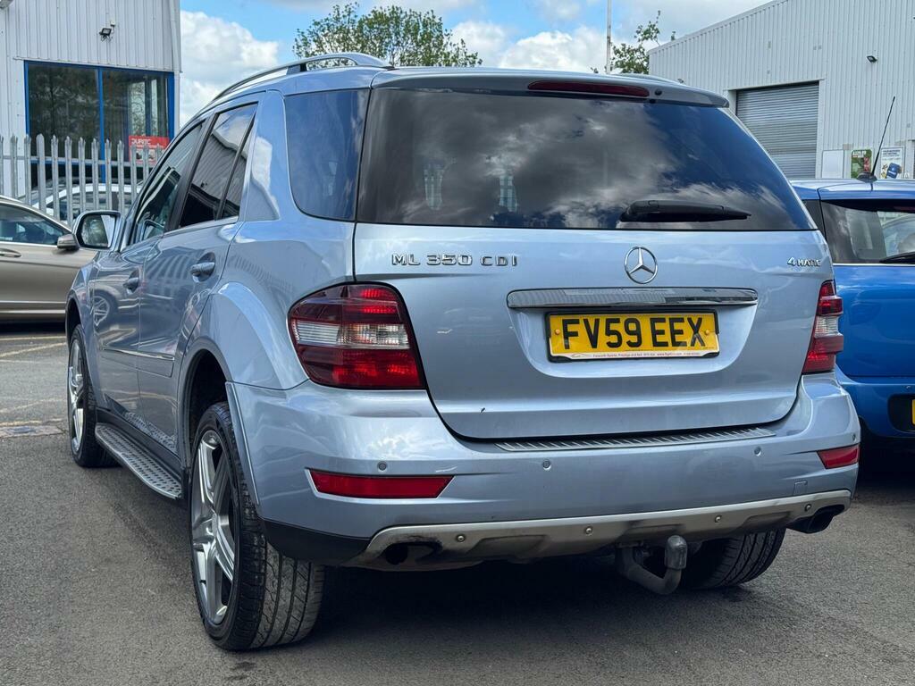 Mercedes-Benz M Class 3.0 Ml350 Cdi V6 Blueefficiency Sport Tiptronic 4W FV59EEX Blue #3