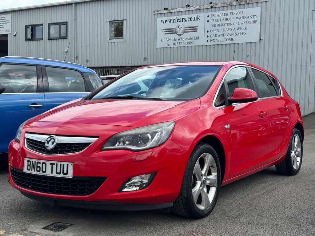 Vauxhall Astra 1.6 16V Sri Euro 5 BN60TUU Red #2