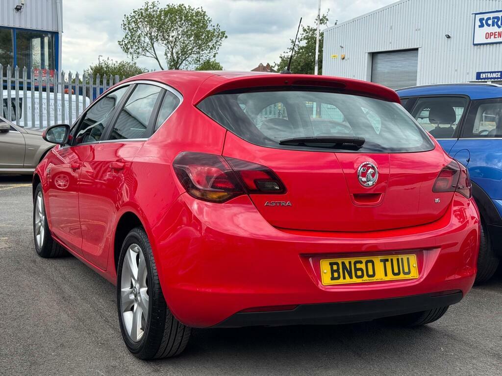 Vauxhall Astra 1.6 16V Sri Euro 5 BN60TUU Red #3