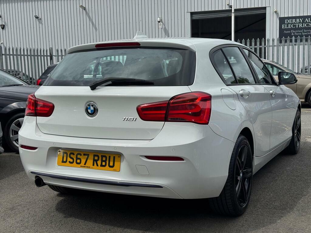 BMW 1 Series 1.5 118I Sport Euro 6 S S DS67RBU White #4
