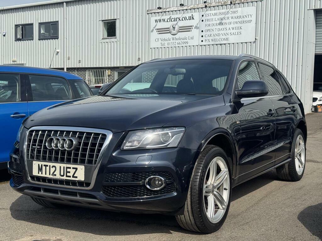 Audi Q5 2.0 Tdi S Line Plus S Tronic Quattro Euro 5 MT12UEZ Blue #2