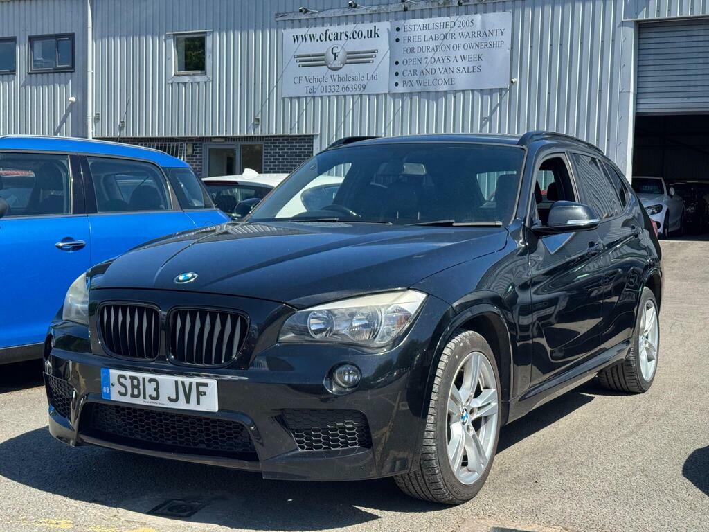 BMW X1 2.0 20D M Sport Sdrive Euro 5 S S SB13JVF Black #2