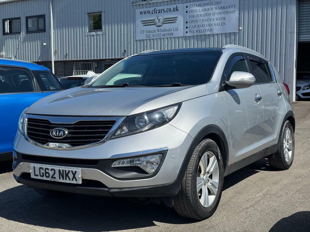 Kia Sportage 1.7 Crdi Ecodynamics 2 Suv LG62NKX Silver #2