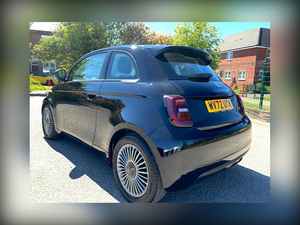 Fiat 500E 42Kwh Icon WV72UTX Black #3