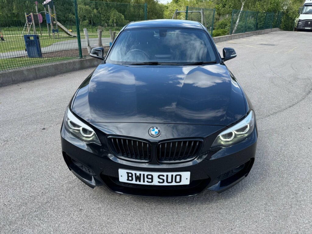BMW 2 Series 2.0 218D M Sport Euro 6 Ss BW19SUO Black #6