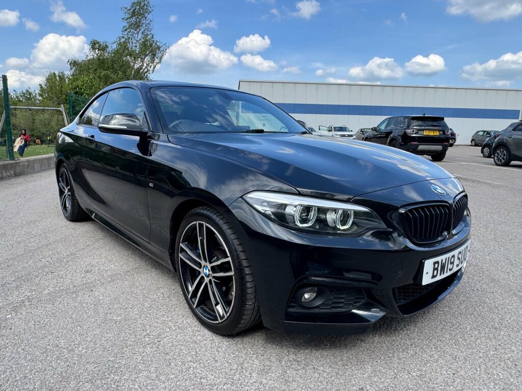 BMW 2 Series 2.0 218D M Sport Euro 6 Ss BW19SUO Black #4