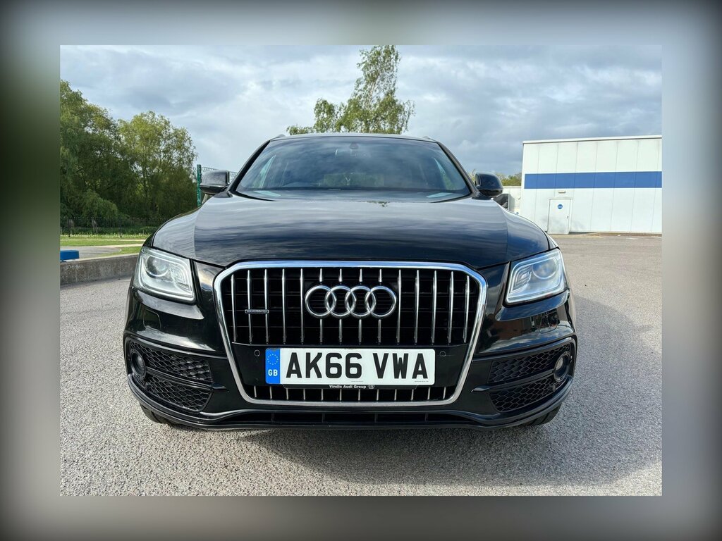 Audi Q5 2.0 Tdi S Line Plus S Tronic Quattro Euro 6 Ss AK66VWA Black #5