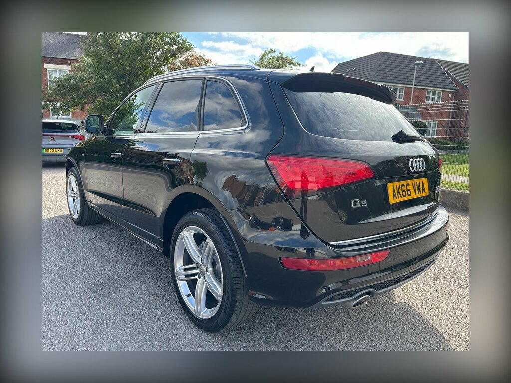 Audi Q5 2.0 Tdi S Line Plus S Tronic Quattro Euro 6 Ss AK66VWA Black #3