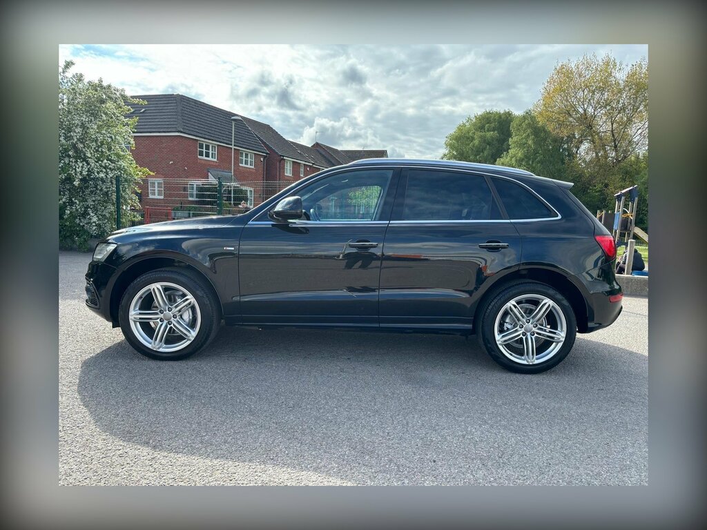 Audi Q5 2.0 Tdi S Line Plus S Tronic Quattro Euro 6 Ss AK66VWA Black #2