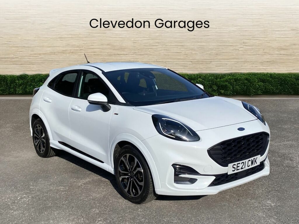 Ford Puma 1.0T Ecoboost Mhev St-line Suv E SE21CWK White #5
