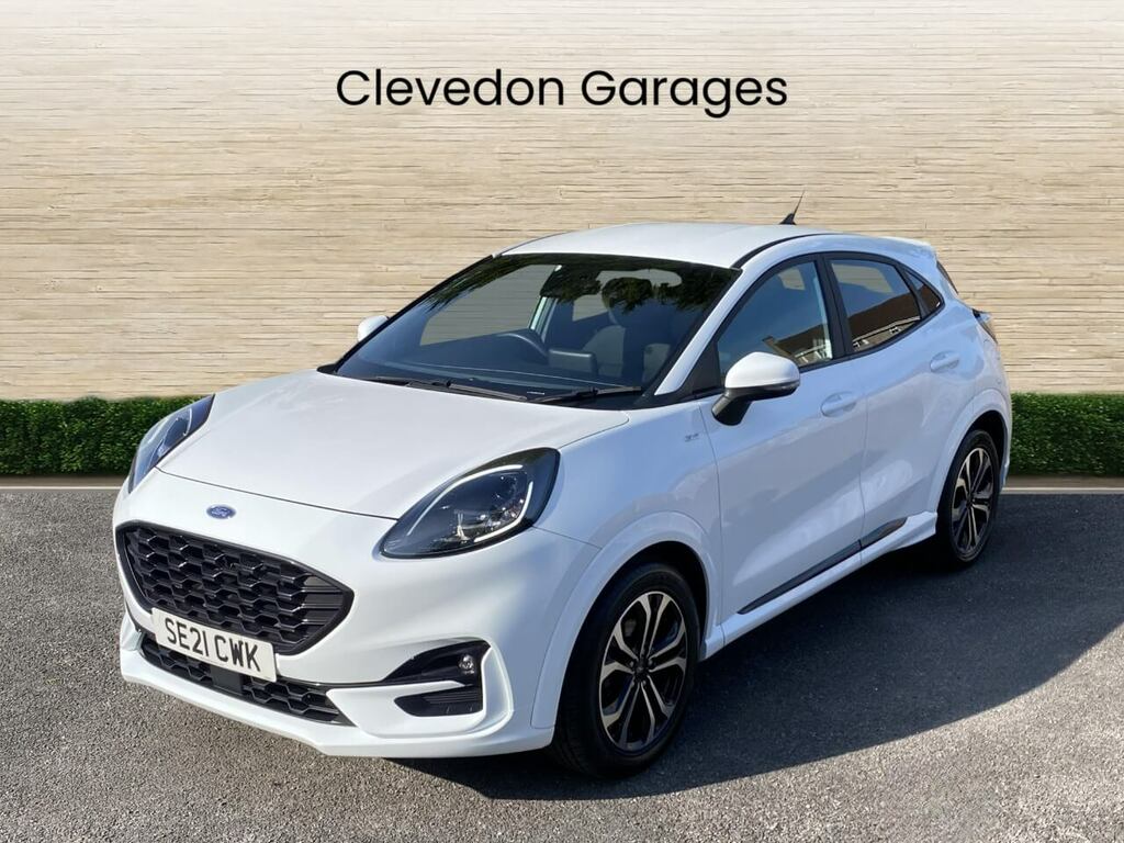 Ford Puma 1.0T Ecoboost Mhev St-line Suv E SE21CWK White #6
