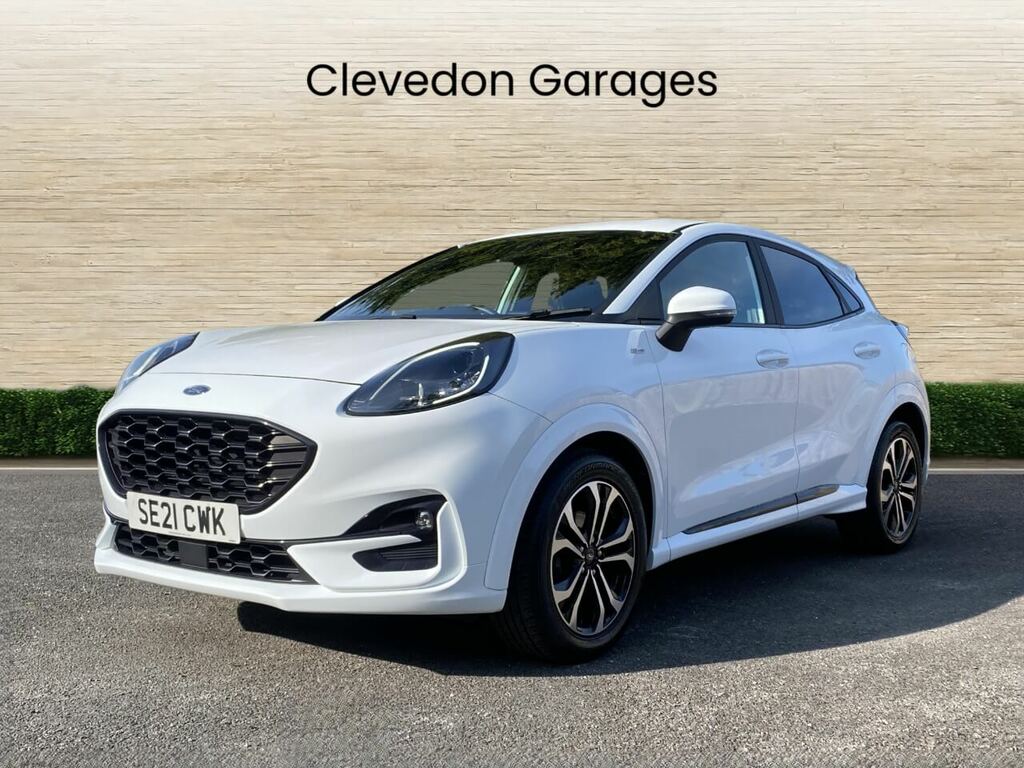 Ford Puma 1.0T Ecoboost Mhev St-line Suv E SE21CWK White #3