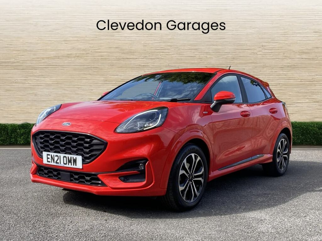 Ford Puma 1.0T Ecoboost Mhev St-line Suv E EN21OMW Red #6