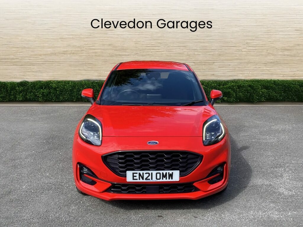 Ford Puma 1.0T Ecoboost Mhev St-line Suv E Red