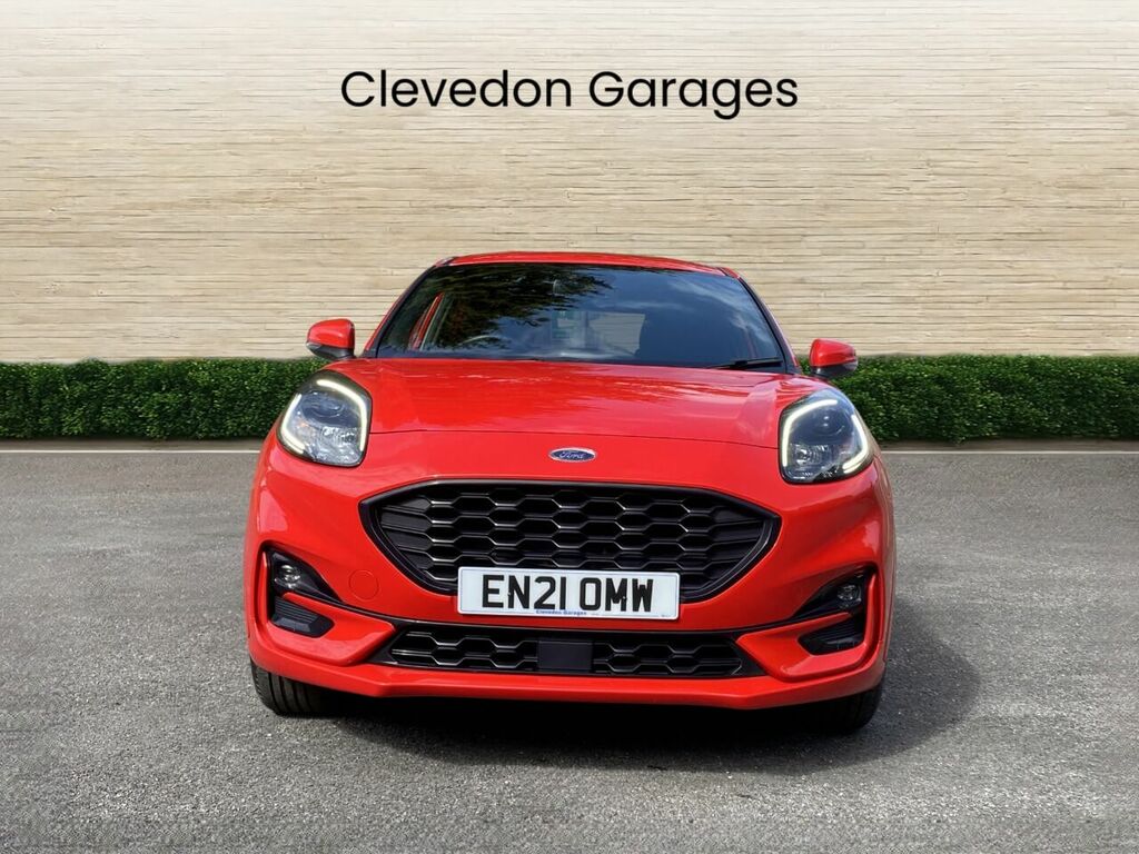 Ford Puma 1.0T Ecoboost Mhev St-line Suv E EN21OMW Red #5