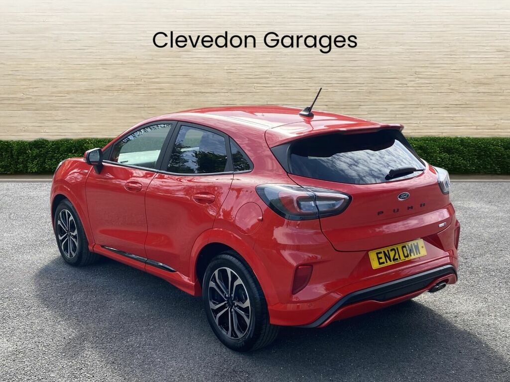 Ford Puma 1.0T Ecoboost Mhev St-line Suv E EN21OMW Red #3