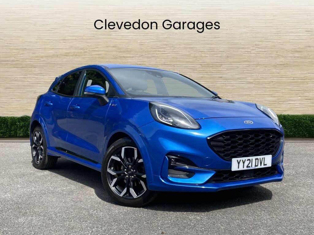 Ford Puma 1.0T Ecoboost Mhev St-line X Suv Blue