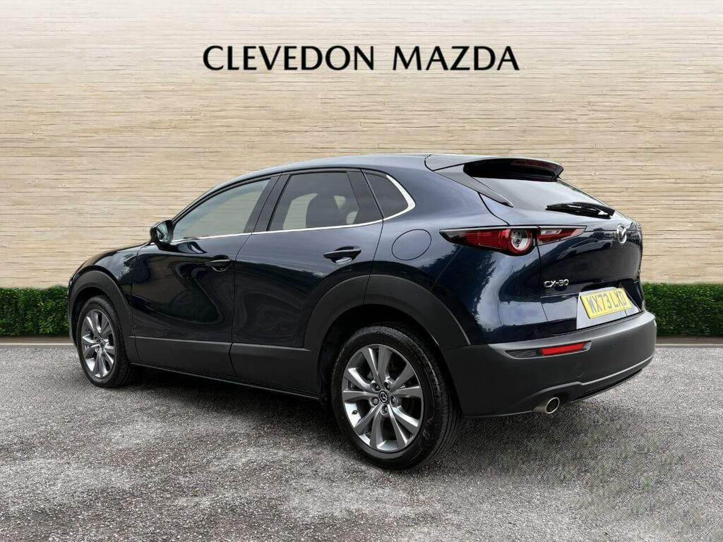 Mazda CX-30 2.0 E-skyactiv G Mhev Exclusive-line Suv Petro Blue #4