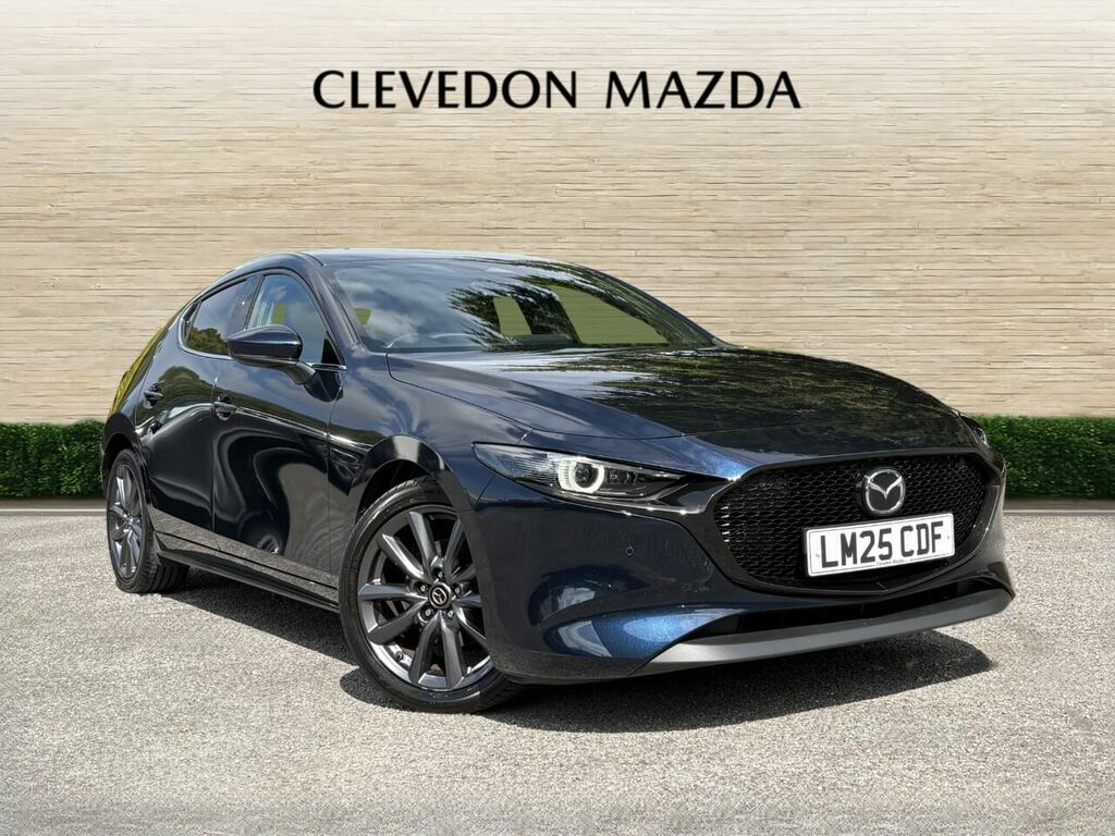 Mazda 3 2.5 E-skyactiv-g Mhev Exclusive-line Hatchback LM25CDF Blue