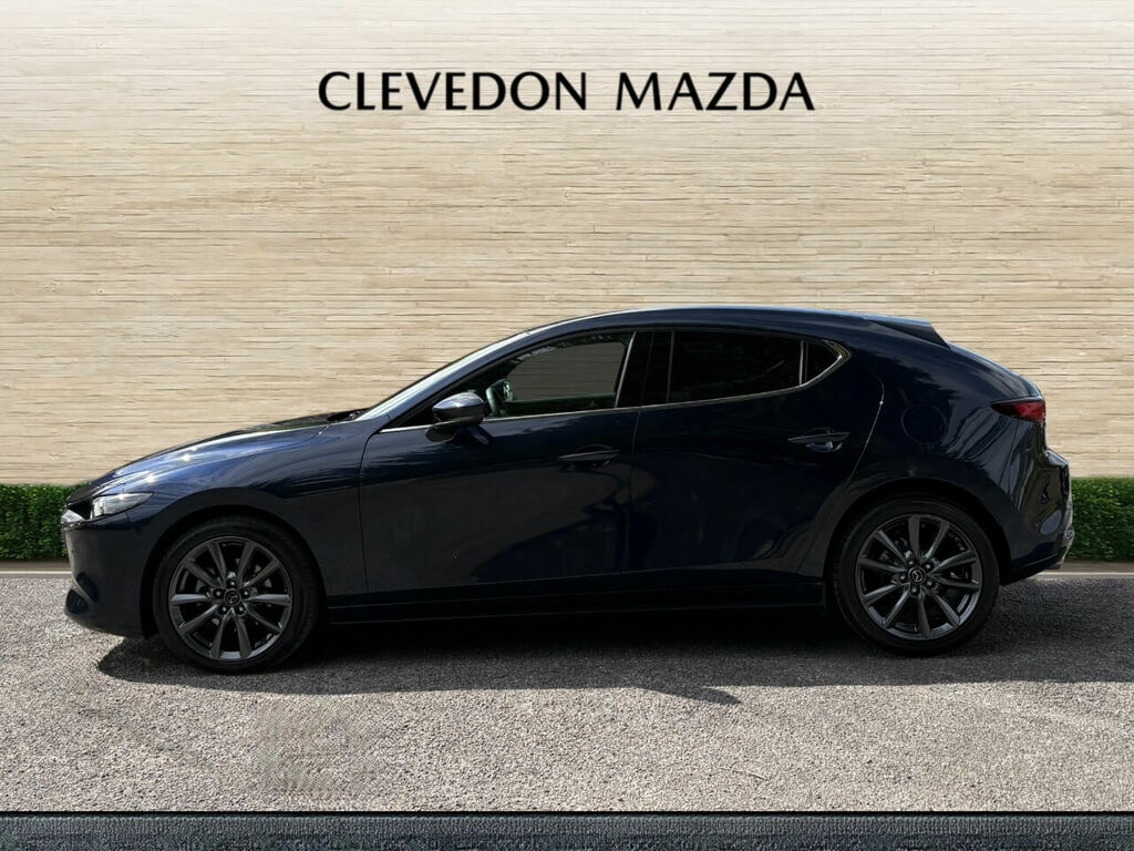 Mazda 3 2.5 E-skyactiv-g Mhev Exclusive-line Hatchback LM25CDF Blue #3