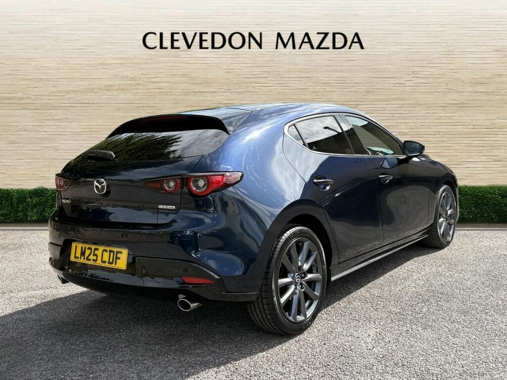 Mazda 3 2.5 E-skyactiv-g Mhev Exclusive-line Hatchback LM25CDF Blue #6