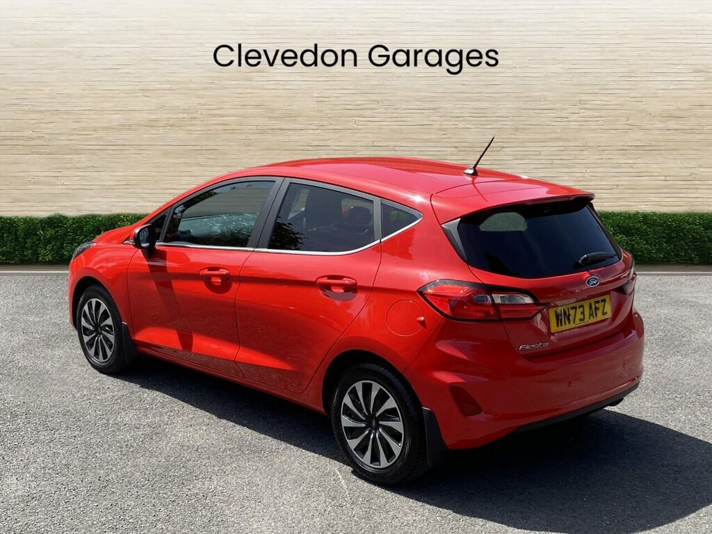 Ford Fiesta 1.0T Ecoboost Titanium Hatchback WN73AFZ Red #5