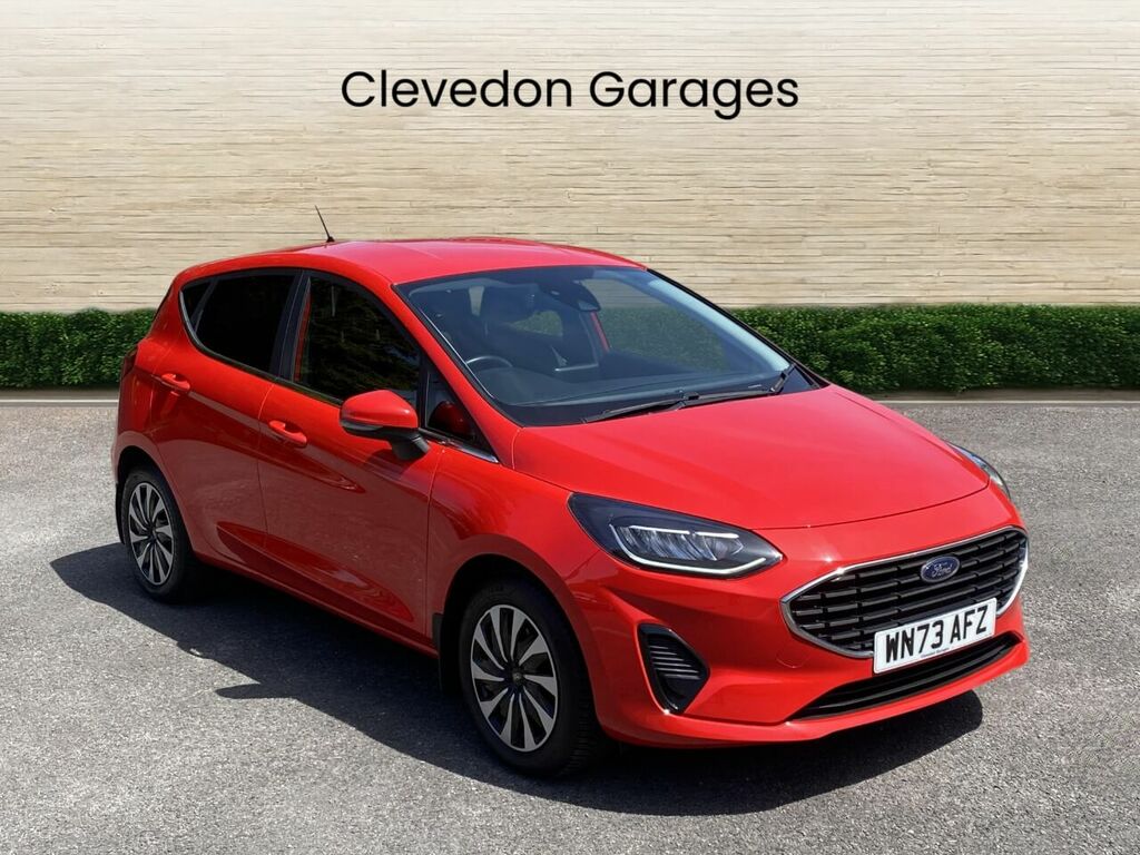 Ford Fiesta 1.0T Ecoboost Titanium Hatchback WN73AFZ Red #2