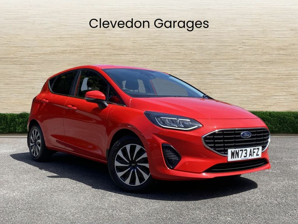 Ford Fiesta 1.0T Ecoboost Titanium Hatchback Red