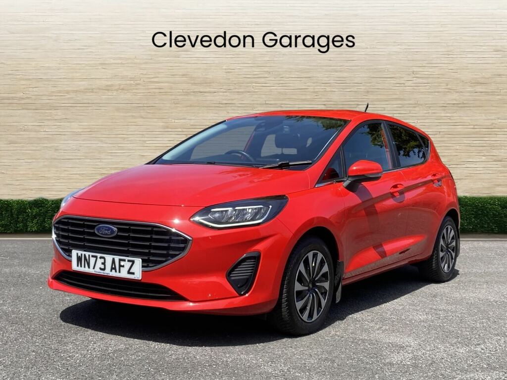 Ford Fiesta 1.0T Ecoboost Titanium Hatchback WN73AFZ Red #4