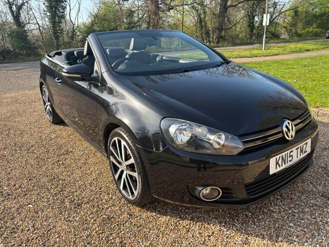 Volkswagen Golf 2.0 Tdi Bluemotion Tech Gt Cabriolet Euro 5 S S Black