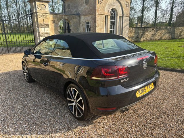 Volkswagen Golf 2.0 Tdi Bluemotion Tech Gt Cabriolet Euro 5 S S Black #5
