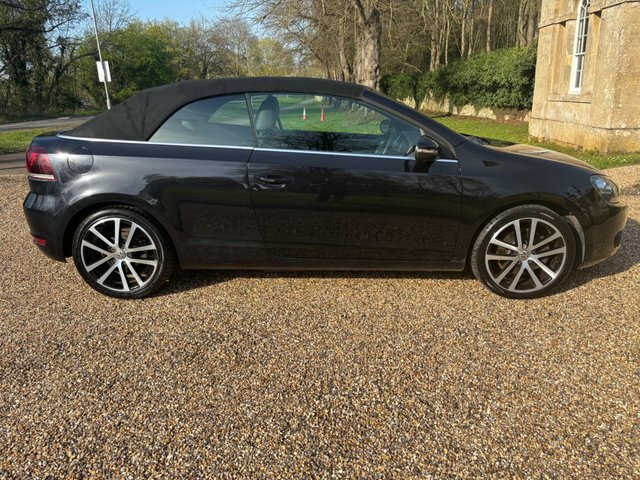 Volkswagen Golf 2.0 Tdi Bluemotion Tech Gt Cabriolet Euro 5 S S Black #2