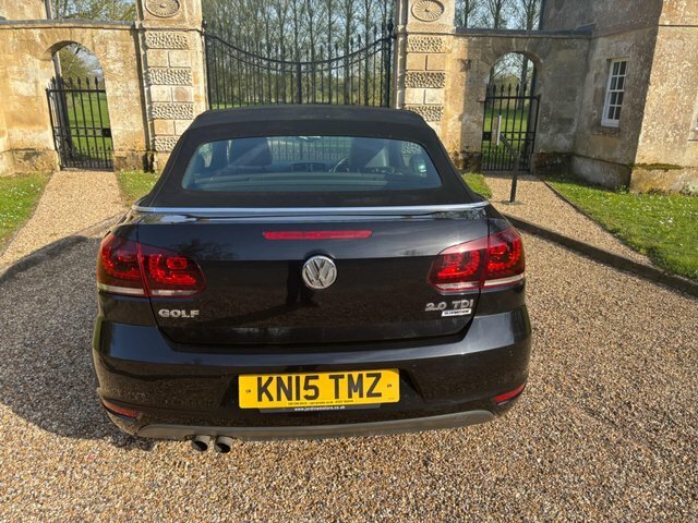 Volkswagen Golf 2.0 Tdi Bluemotion Tech Gt Cabriolet Euro 5 S S Black #4