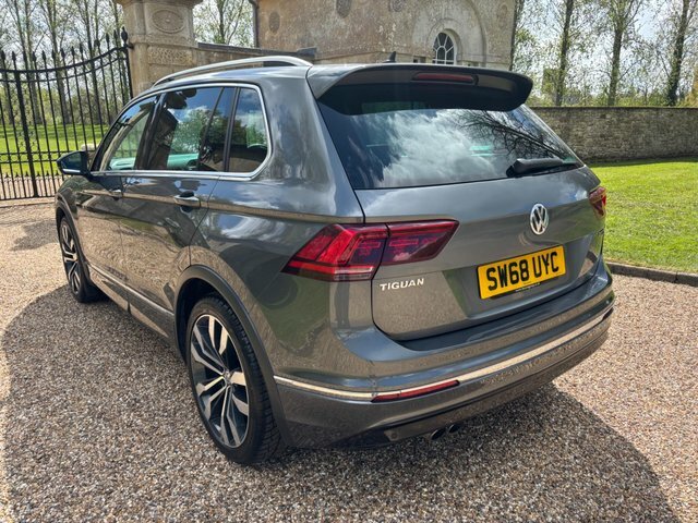Volkswagen Tiguan 2.0 Tdi R-line 4Motion Euro 6 S S SW68UYC Grey #5