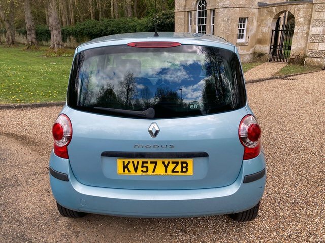 Renault Modus 1.2 Tce 16V Expression KV57YZB Blue #4