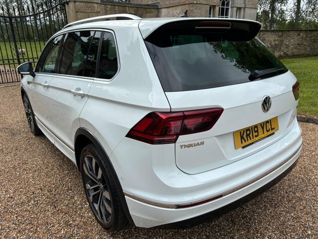 Volkswagen Tiguan 2.0 Tdi R-line Dsg 4Motion Euro 6 S S KR19YCL White #6