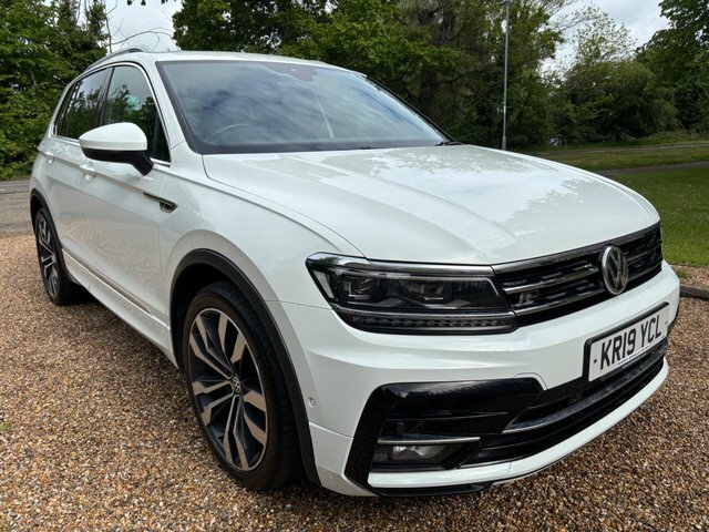 Volkswagen Tiguan 2.0 Tdi R-line Dsg 4Motion Euro 6 S S White