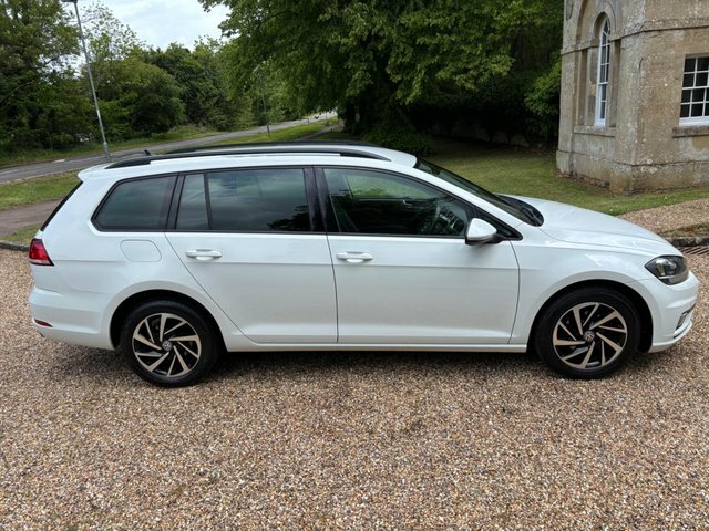 Volkswagen Golf 1.6 Tdi Match Euro 6 S S BX19UNL White #2