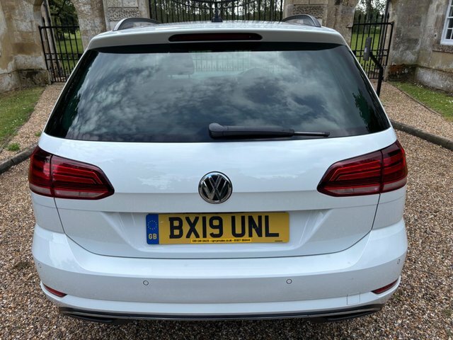 Volkswagen Golf 1.6 Tdi Match Euro 6 S S BX19UNL White #4
