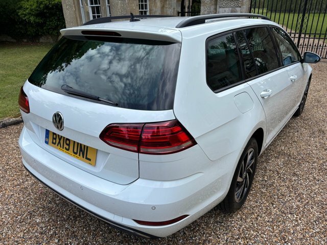 Volkswagen Golf 1.6 Tdi Match Euro 6 S S BX19UNL White #3