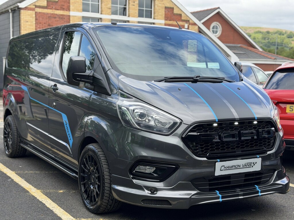 Ford Transit Custom 2.0 300 Ecoblue Limited YS19NYW Grey #3