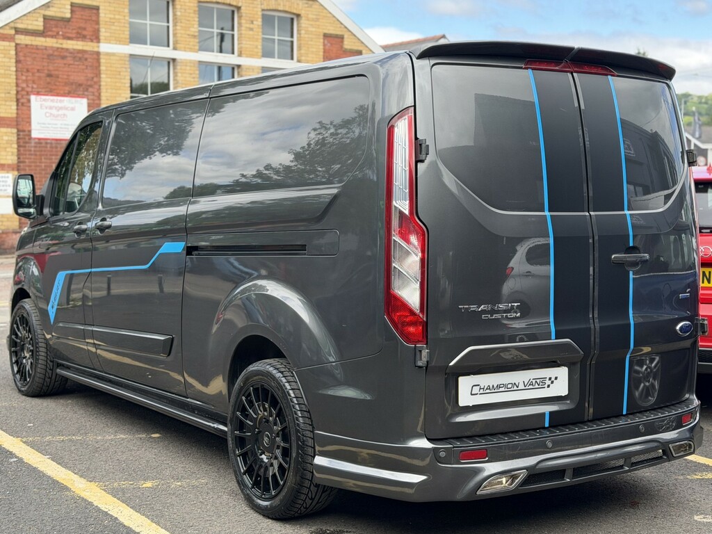 Ford Transit Custom 2.0 300 Ecoblue Limited YS19NYW Grey #4