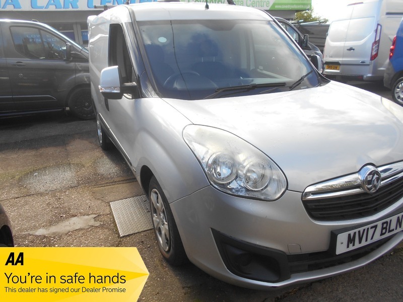 Vauxhall Combo L1h1 2000 Sportive Cdti Silver #2