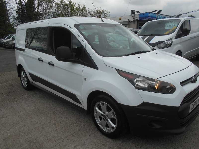 Ford Transit Connect 2017 230 Dciv Crewcab CP17YNZ White #6