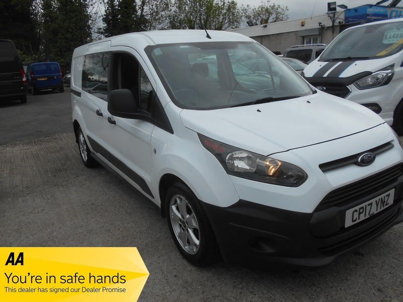 Ford Transit Connect 2017 230 Dciv Crewcab CP17YNZ White #2