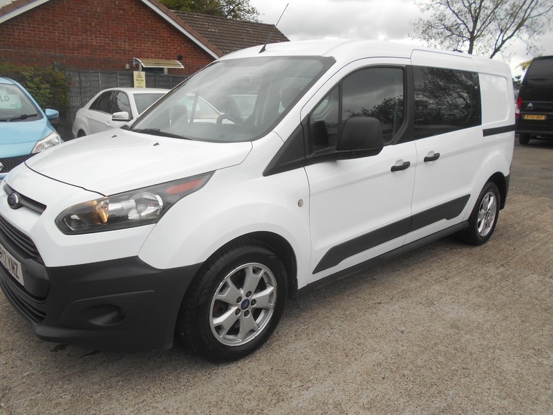Ford Transit Connect 2017 230 Dciv Crewcab CP17YNZ White #3