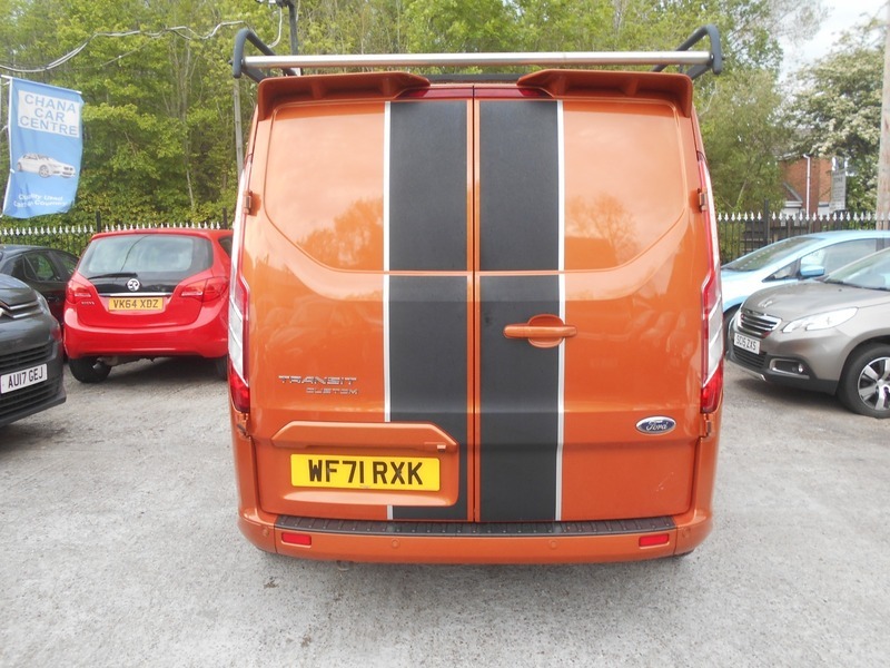 Ford Transit Custom 2022 290 Sport P WF71RXK Orange #4