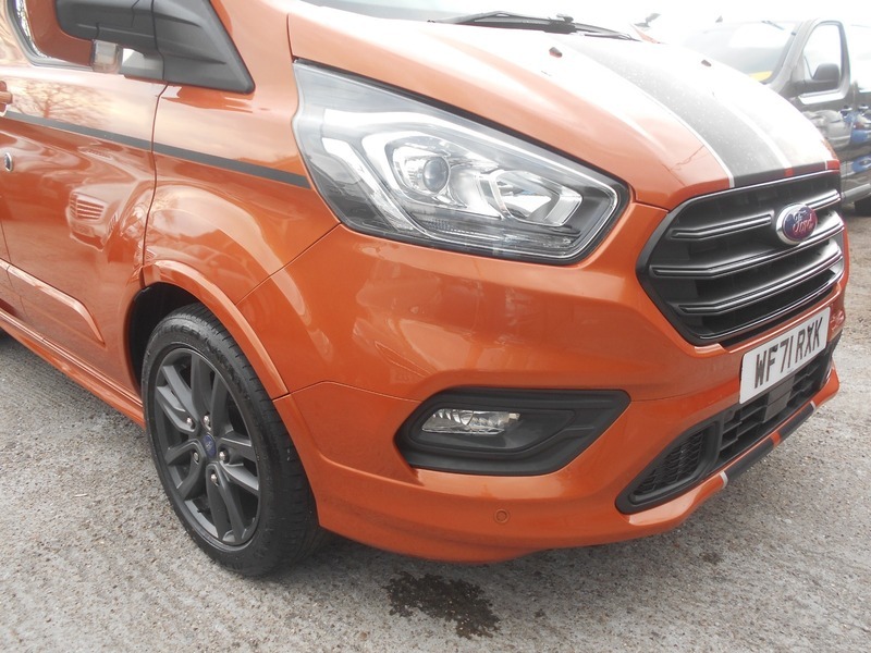 Ford Transit Custom 2022 290 Sport P WF71RXK Orange #5