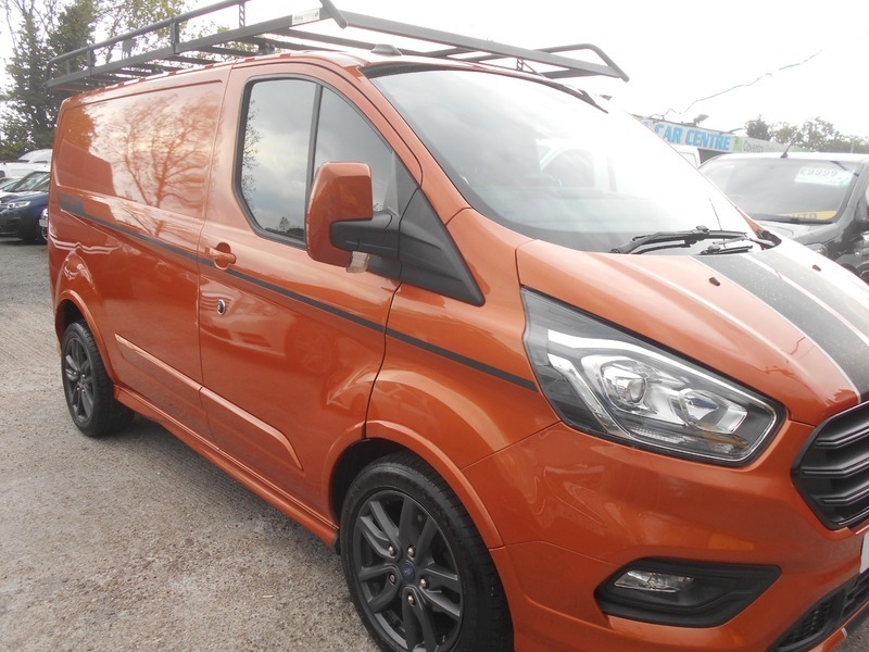 Ford Transit Custom 2022 290 Sport P WF71RXK Orange #6